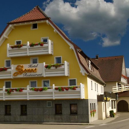 Hotel Sonne Garni Rudersberg Exterior foto